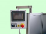 Foratrice automatica per rete plissè per zanzariere.